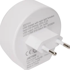 USB-C-lader met nachtlampje