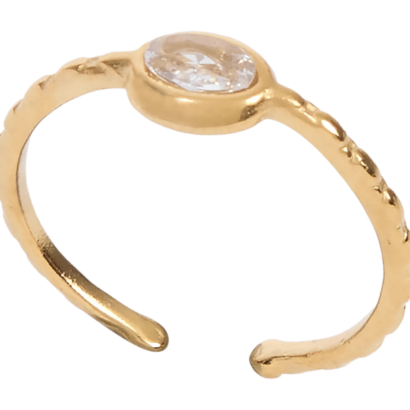 Vergulde ring