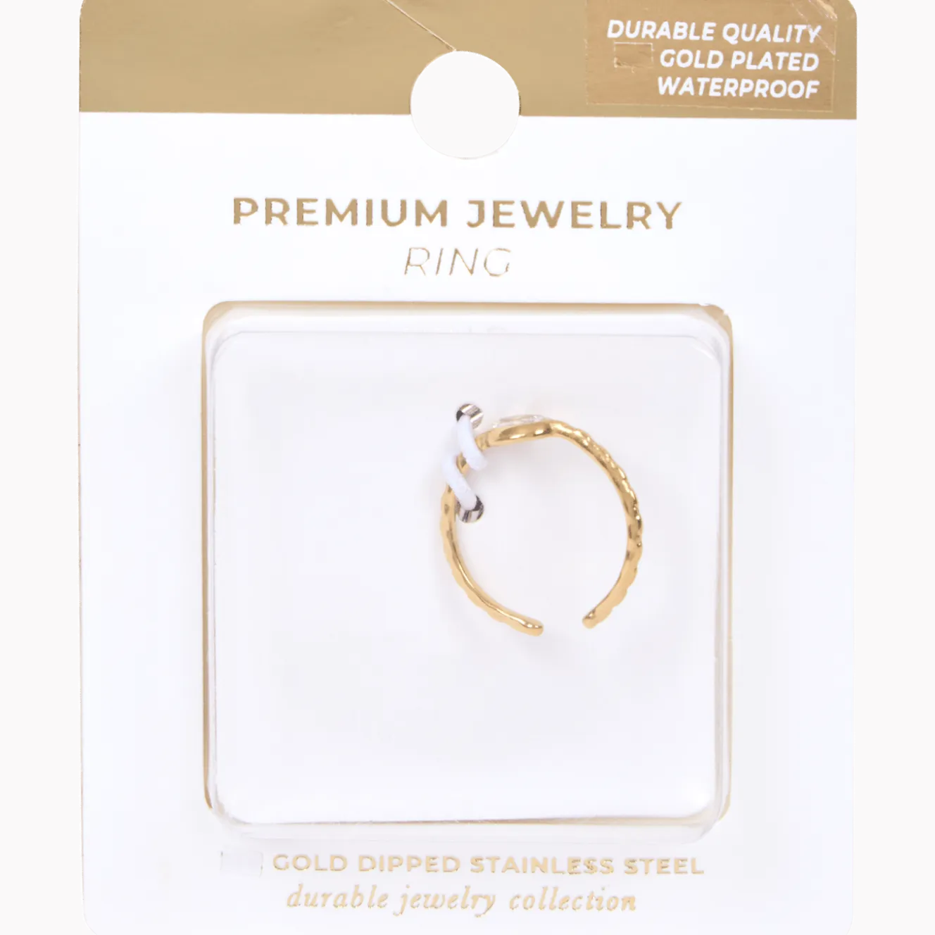 Vergulde ring