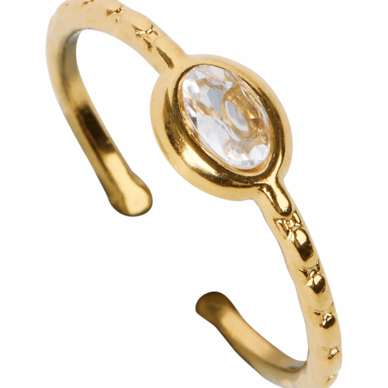 Vergulde ring