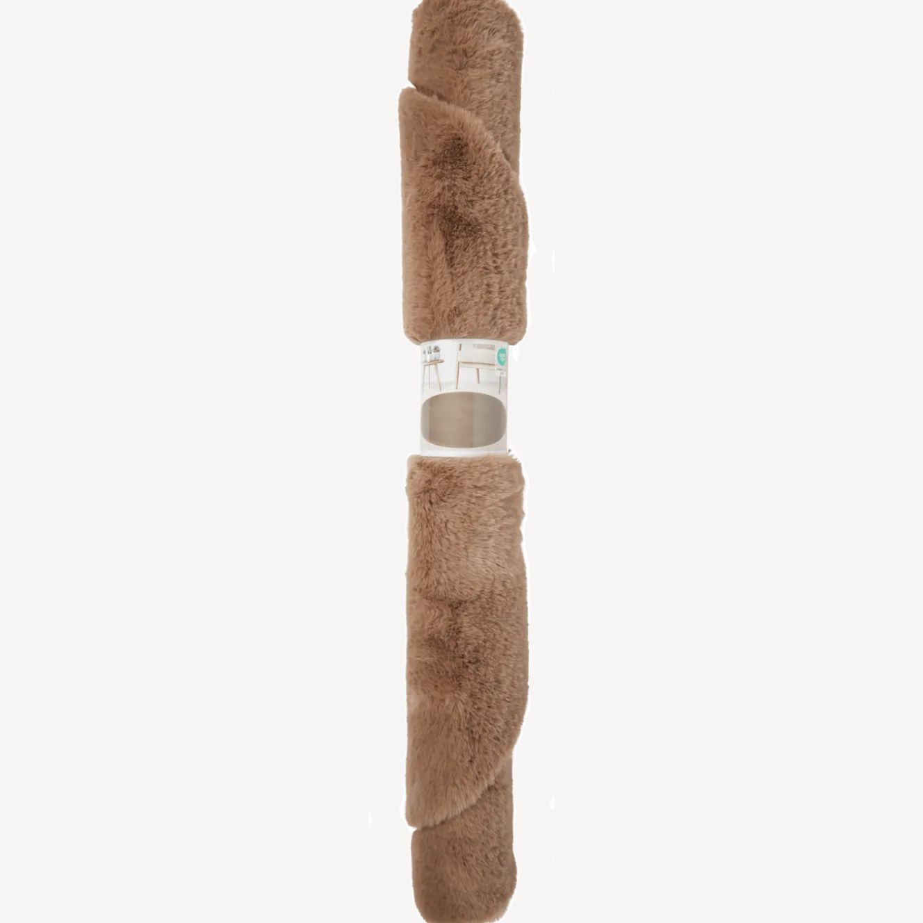 Vloerkleed van imitatiebont
