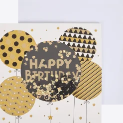 Wenskaart met confetti
