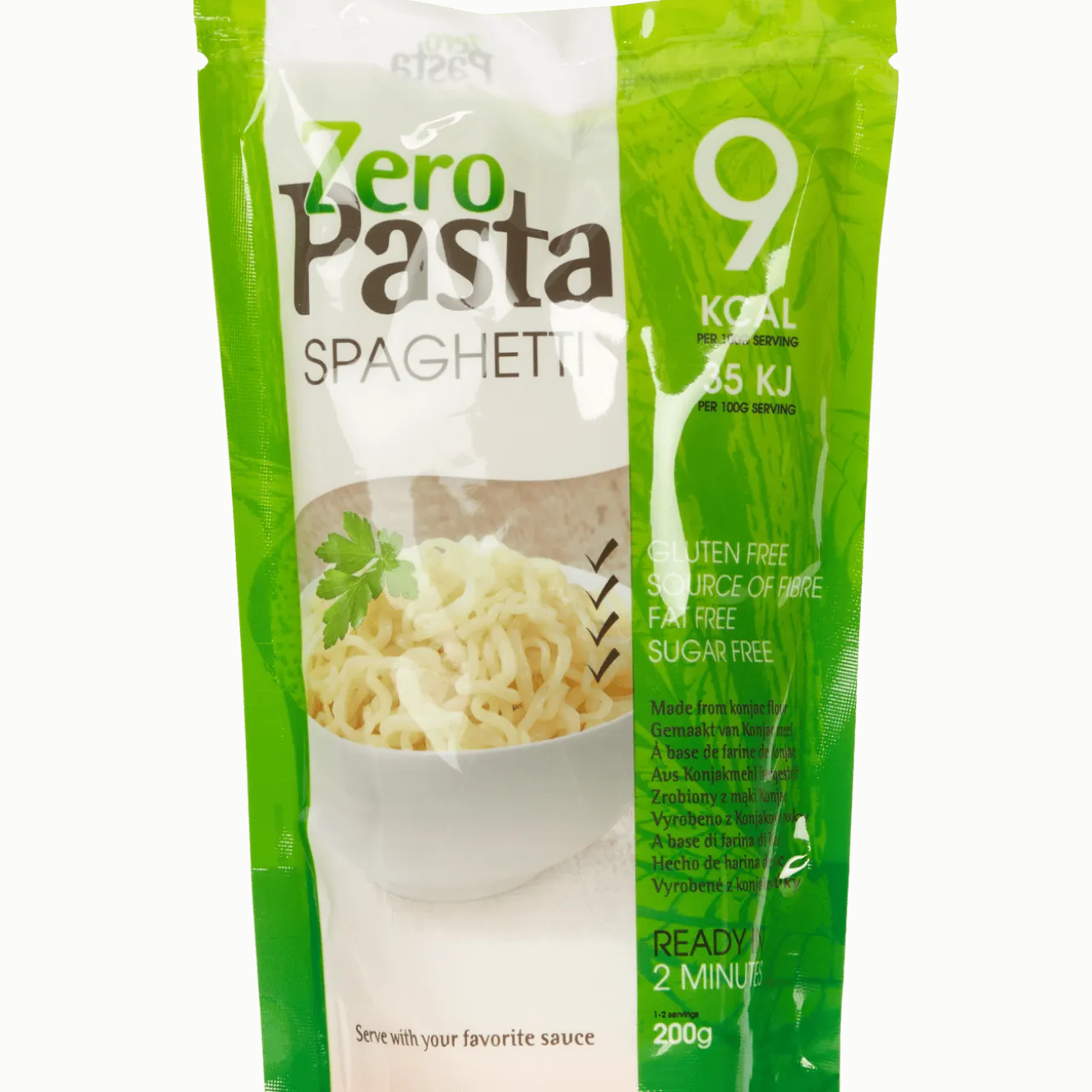 Zero pasta, noedels of rijst
