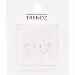 Zilveren oorbellen